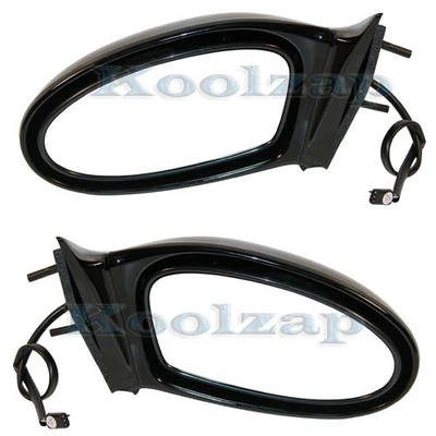 适用于 99-04 Alero GL/GLS/GX 后视门镜电源非加热黑色套装一对 — 第 1/4 张图片
