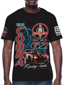 Shelby Cobra CLASSIC MENS Black T-SHIRT. See PICS. - Picture 1 of 4