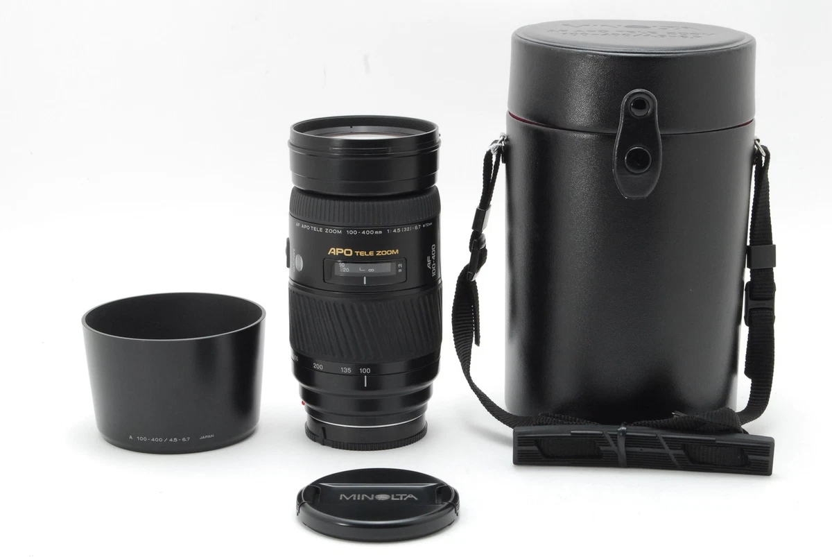 Minolta 100-400mm f/4.5-6.7 Camera Lenses for sale | eBay