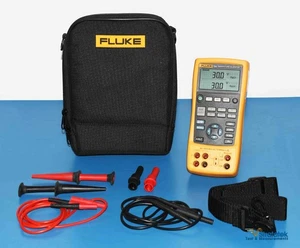 Fluke 724 Process and Temperature Calibrator NIST Calibrated with Data - Picture 1 of 9