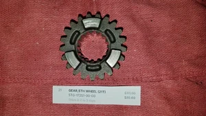 YFZ450 YAMAHA 2005 TRANSMISSION GEAR WHEEL FIFTH 5TG-17251-00-00 - Bild 1 von 5