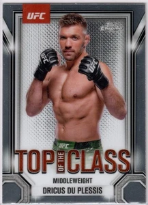 UFC - 2025 Topps Chrome - Dricus du Plessis - TOP OF THE CLASS - #TTC-15 - NM - Bild 1 von 2