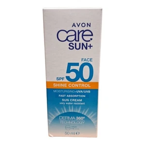 Avon Care Sun+ Shine Control Crema Viso Idratante+UVA/UVB SPF50 50ML - 1B - Foto 1 di 1