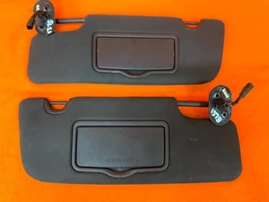 2012-2014 Ford Mustang GT Left Driver & Right Passenger Side Sun Visor Pair OEM - Picture 1 of 5