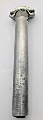 SUGINO SP-K 铝制座杆 27.2 毫米银色日本复古 — 第 1/4 张图片