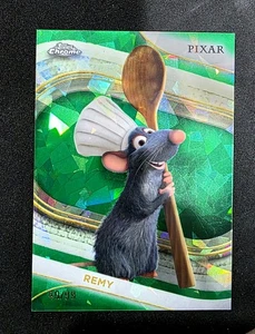 2025 Topps Chrome Sapphire Edition Disney #117 Remy Green Sapphire /99 - Bild 1 von 2