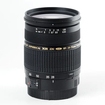 Objetivo zoom de gran apertura TAMRON SP AF 28 75mm F2.8 XR Di para Canon EF montura Tamr Foto 1 de 4
