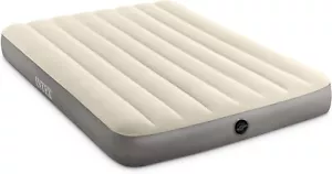 Intex Dura Beam Double Airbed 25cm Thick Camping Indoor Inflatable Mattress - Picture 1 of 8