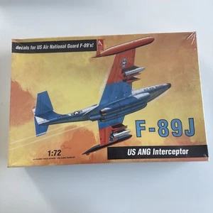 Hobby Craft 1:72 US ANG Interceptor F-89J model kit HC1377 Sealed Plane - Picture 1 of 8