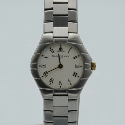 Baume Mercier Riviera Women's Watch With Steel Bracelet Quartz 5848 Wrist BM022 - Image 1 of 4