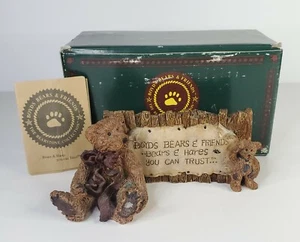 Boyds Bears Bearstone Grenville & Neville "Osos y liebres en los que puedes confiar" - Imagen 1 de 6