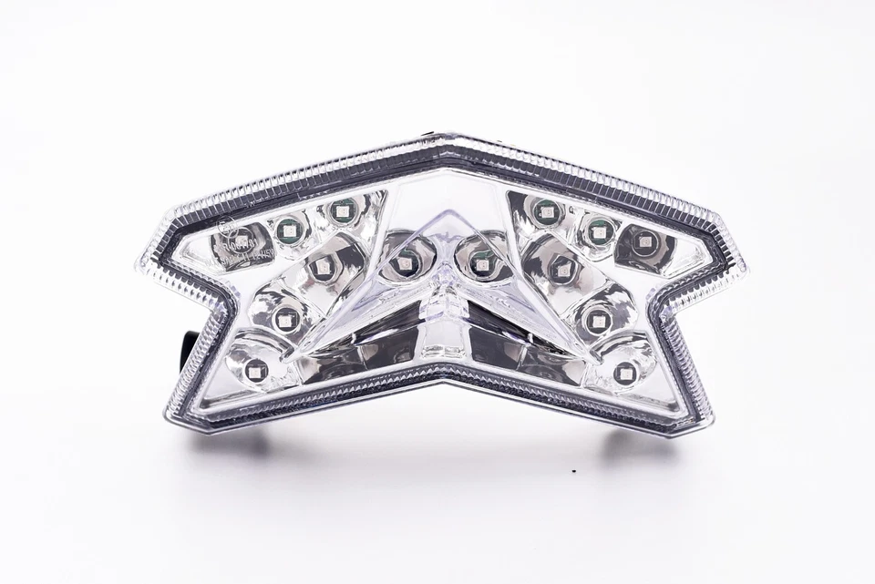 Luz traseira de freio de LED clara integrada sinais de seta compatível com Kawasaki 2013-2016 Z800 - Imagem 1 de 4