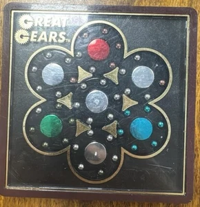 Vintage Great Gears Puzzle Game by Tomy Made in Japan Works Great (B164) - Picture 1 of 4