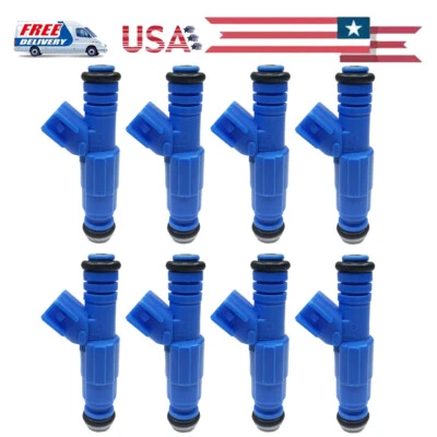 8Pcs 0280155759 EV1 30lb Upgrade Fuel Injectors For 1986-2004 Ford Mustang F-150 - Image 1 of 4
