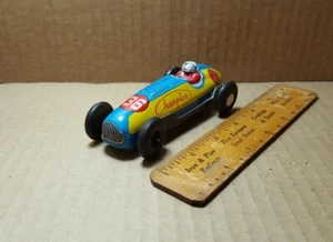 Vintage Moto Japan Tin Friction Race Car #36 (C-4) - Picture 1 of 8