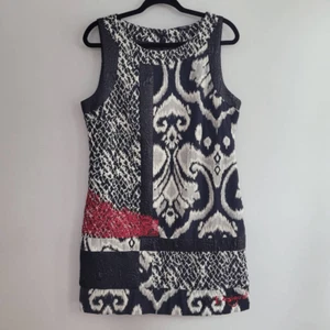 Desigual Etuikleid Colorblocked gemustert ärmellos künstlerisch schrullig abstrakt - Bild 1 von 13