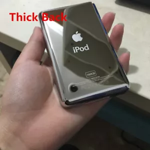 Metal Back Rear Housing Case Cover panel for iPod 6th Gen Classic 160GB (Thick) - Picture 1 of 2