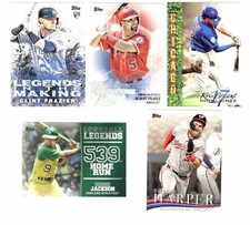 2018 TOPPS INSERTS - ALL LISTED -  SERIES 1,2 & UPDATE  - WHO DO YOU NEED!!!
