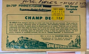 Champ Decals #HC-78P Pennsylvania HO Scale - Picture 1 of 2
