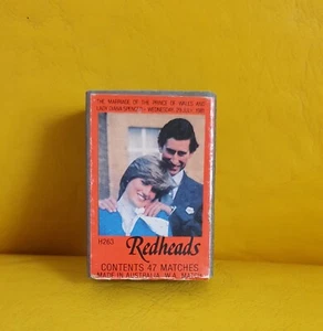 Wedding of Prince Charles and Lady Diana Spencer Genuine matchbox - Picture 1 of 4