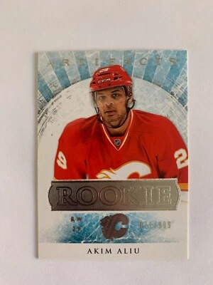 2012-13 Artifacts #159 Akim Aliu RC 071/999 - Calgary Flames - Image 1 of 2