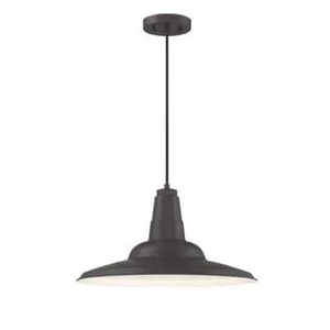 Park Harbor Longden 19" Wide Pendant Model: PHPL3261GLGR Gray - Picture 1 of 2