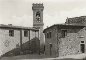 Cartolina Perugia Corciano Piazza Della Repubblica Viaggiata 1976 - Imagen 1 de 2