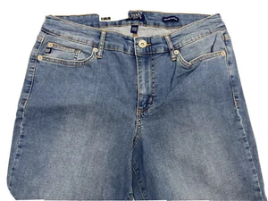 Pantalones de mezclilla azul para mujer Chaps talla 10/30 contenedor W - Imagen 1 de 12
