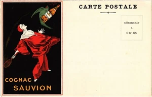 PC WERBUNG COGNAC SAUVIGNON ALKOHOL (a57054) - Bild 1 von 2