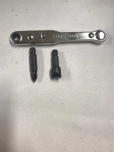 New Craftsman Reversible Offset Ratchet With 2 Bits & Free shipping - Picture 1 of 2
