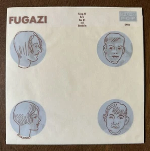Fugazi - Song #1 - 7" Vinyl - Sub Pop Singles Club Translucent Green Vinyl - Picture 1 of 8