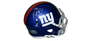 RODNEY HAMPTON SIGNED N.Y. GIANTS RIDDELL SPEED MINI HELMET, JSA COA #WIT424718 - Picture 1 of 2