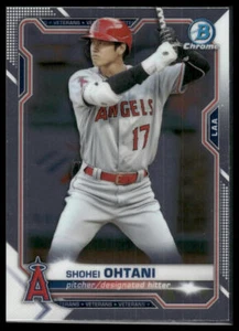 2021 Bowman Chrome Shohei Ohtani #27 Los Angeles Angels - Picture 1 of 2