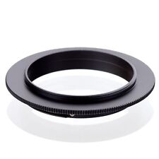 49 52 55 58 62 67 72 77mm Macro Reverse Ring Adapter For Camer EOS EF/EF-S Mount