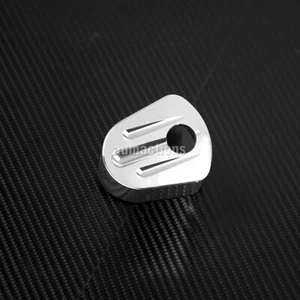 Chrome Ignition Switch Cover Fit For Harley Electra Street Road Glide 2007-2013 - Picture 1 of 6