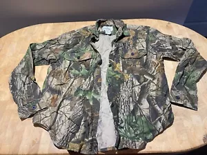 Red Head For Her Camouflage Shirt Camo button up vintage medium - Picture 1 of 4