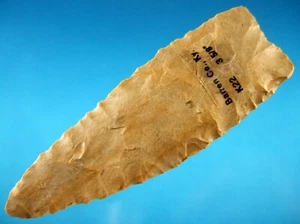 Fine Authentic Kentucky Archaic Stanfield Knife ex: Hoover Arrowheads Artifacts - Picture 1 of 3