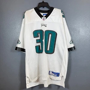 Reebok XL men’s white Jersey NFL Philadelphia Eagles #30 Kanaan vintage t-shirt - Picture 1 of 17