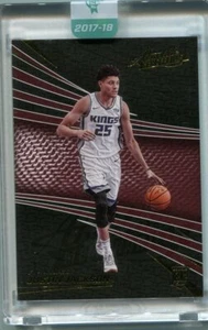 2017-18 Absolute Justin Jackson Maroon Parallel SSP #'d 4/7 RC Rookie Kings Rare - Bild 1 von 2