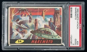 1966 Marte Ataca! #24 PSA 2 Solid Centering Argentina Mars Attacks Spanish Card - Picture 1 of 2