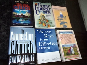 CHRISTIAN BOOKS ON CHURCH GROWTH MIXED AUTHORS - LOT OF 6 - Picture 1 of 10