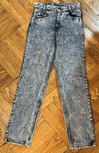 Jeans Levis Student Fit 505 De Colección Ajustados Pierna Recta Blanqueados Talla 27 X 32 - Imagen 1 de 4