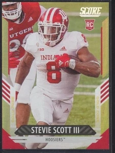 2021 Score FB GOLD Stevie Scott III Indiana Hoosiers 31/50 Denver Broncos - Bild 1 von 2
