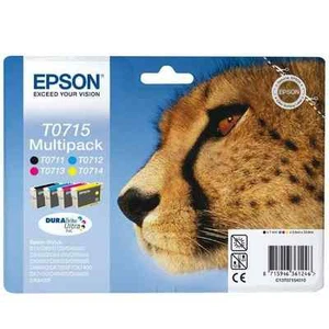 Epson Set 4 T0711 T0712 T0713 T0714 T0715 ORIGINAL - Picture 1 of 1