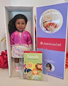 American Girl 18"  ⭐ #85 ~ Black Curly Hair & Brown Eyes  ~ NEW - Picture 1 of 8
