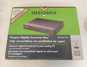 Insignia NS-DXA1-APT Digital to Analog TV Tuner Converter Box Regular TV Set New - Picture 1 of 4