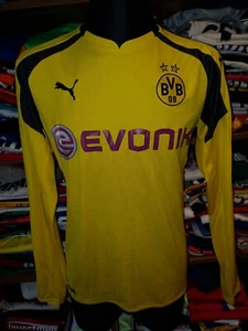 BVB BORUSSIA DORTMUND 2016/2017 CUP SHIRT M POKAL JERSEY TRIKOT (t904) - Picture 1 of 7