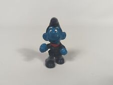 Smurfs Chimney Sweep Smurf 40202 Rare Vintage Figure Toy PVC Peyo Figurine Lot