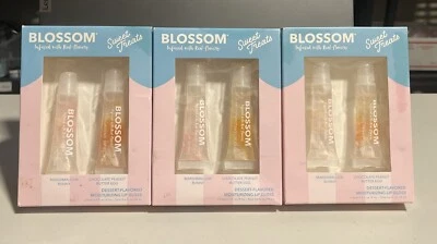 Lote de (3) juegos de brillo de labios hidratante Blossom Sweet Treats nuevos en cajas Foto 1 de 3