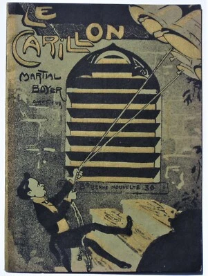 Le Carillon - orig ca. 1908 Paris France Cabaret Promotional Book - Image 1 of 4